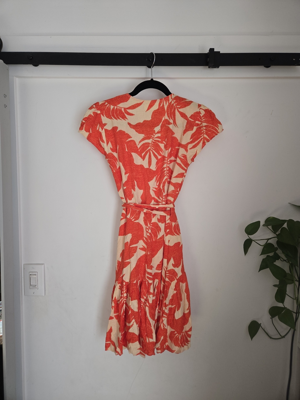 XIX Palms Mini Wrap Dress - Picture 2 of 4